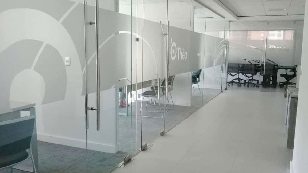 Empavonado Unifilm Vidrios Oficinas